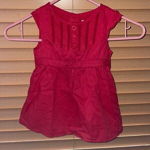 OshKosh red blouse. Size 4T